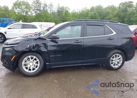 2022 Chevrolet Equinox Awd Lt из США, поврежденный, VIN 3GNAXUEV9NL110154